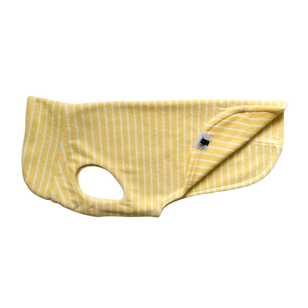 Hundebademantel CosyShirt dry lemon