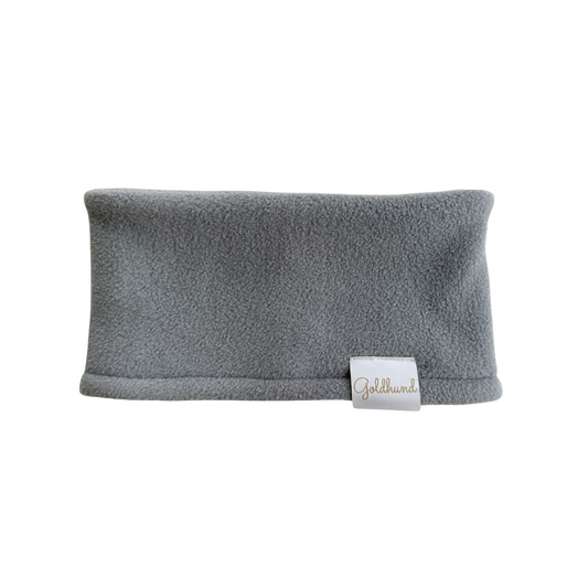 Hundeloop Fleece grau
