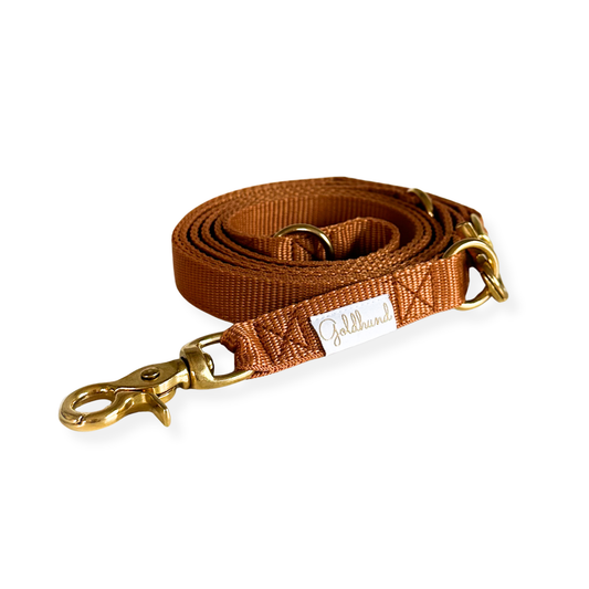 Gurtbandleine cognac