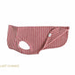 Hundebademantel CosyShirt dry altrosa gestreift
