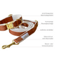Happy paw Halsband - Cord cognac