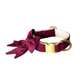 Schleife Cord bordeaux