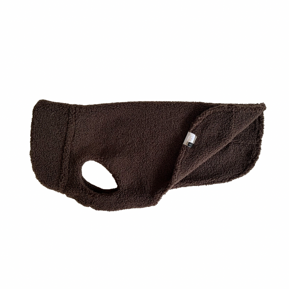 Hundepullover CosyShirt stay warm Teddy dunkelbraun