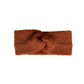 Stirnband Twist Teddy cognac