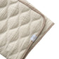 Hundedecke Musselin gesteppt creme // taupe
