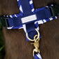 Hundegeschirr PURE blue Leaves
