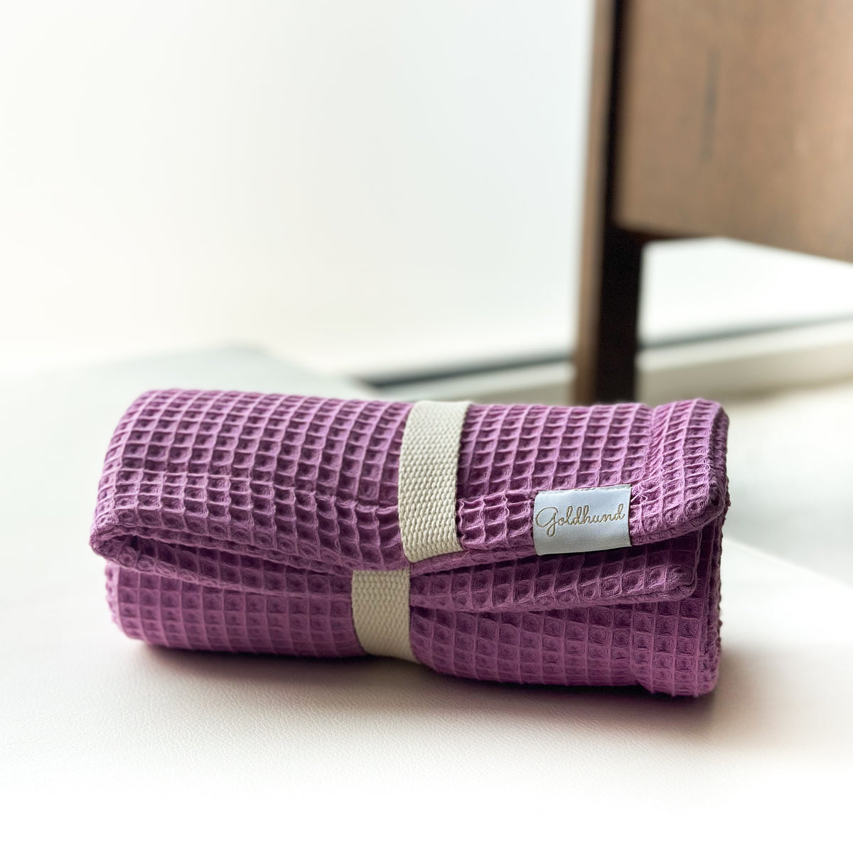 Pfotenhandtuch paw towel lila