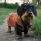 SALE leichter Hundemantel CosyShell light cognac Gr 6