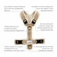 Hundegeschirr PURE Teddy beige