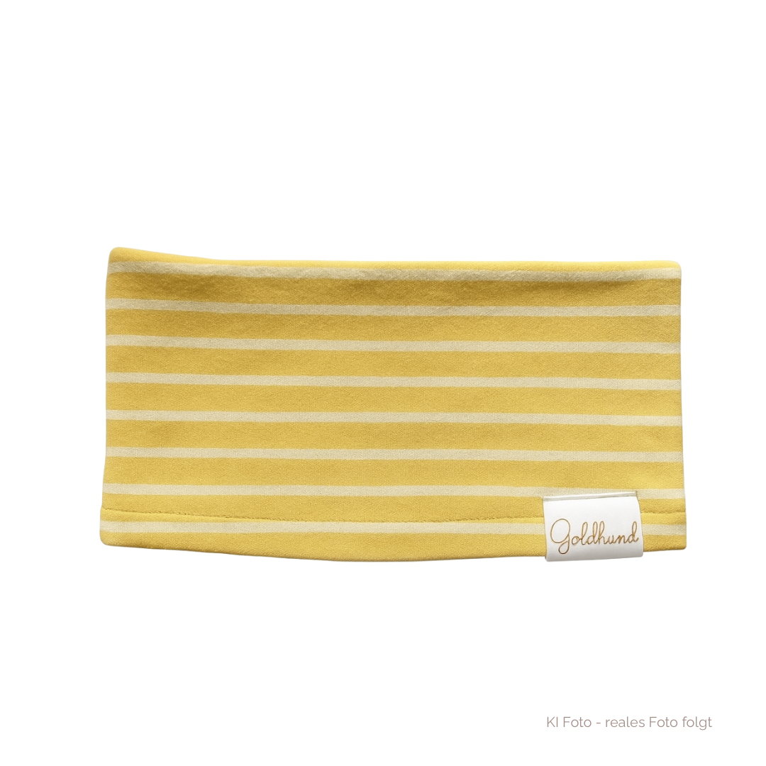 Hundeloop Frottee lemon