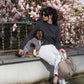 Hundepullover CosyShirt light Strick grau