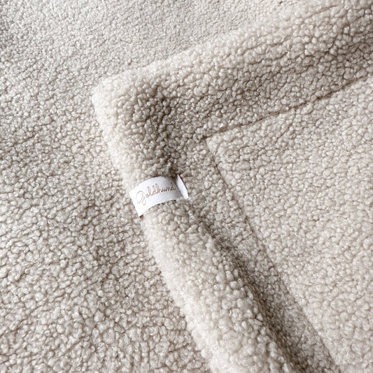 Teddydecke beige