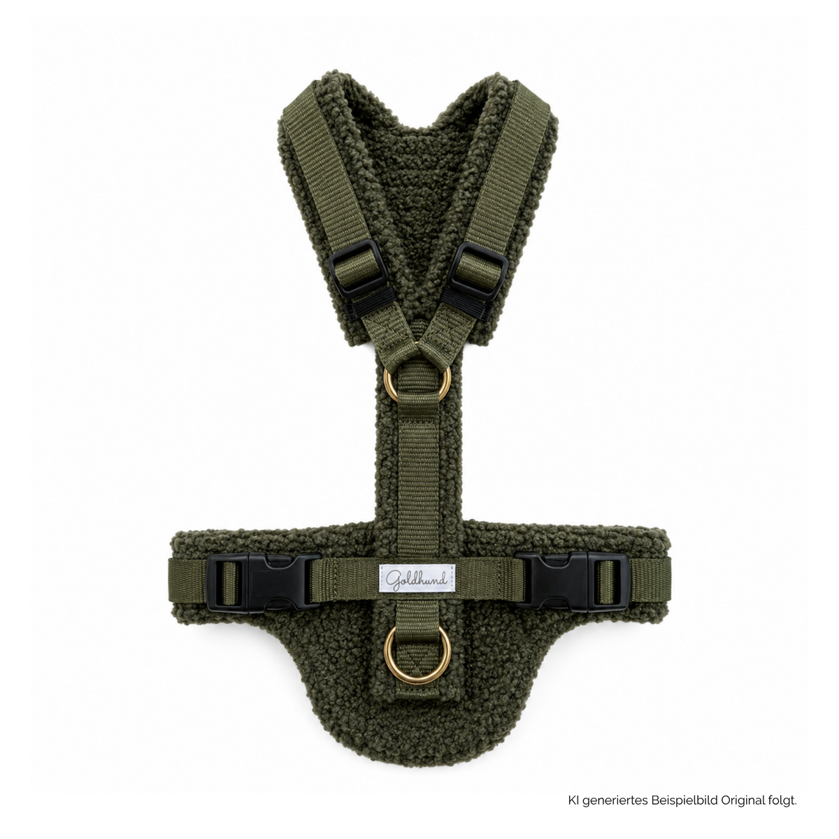 Hundegeschirr CARE Teddy moos