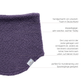 Loopschal für Menschen CosyLoop Teddy dark plum