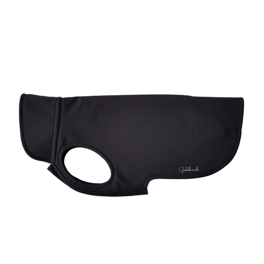 warmer Hundemantel CosyShell warm schwarz