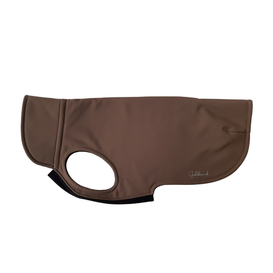 warmer Hundemantel CosyShell warm taupe