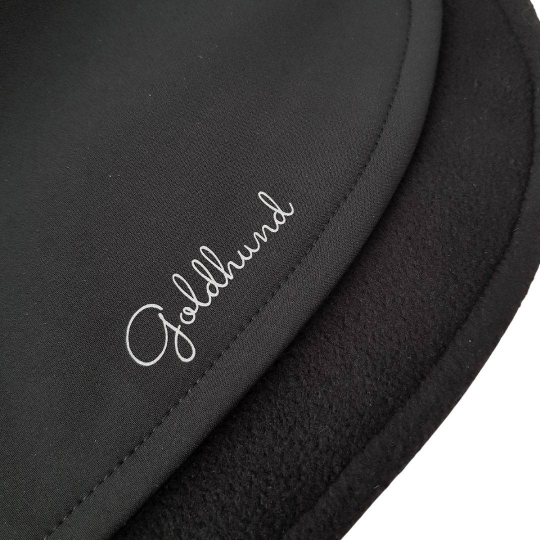 warmer Hundemantel CosyShell warm schwarz