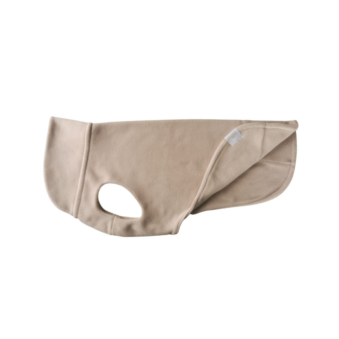 Hundepullover CosyShirt stay warm Fleece oatmeal