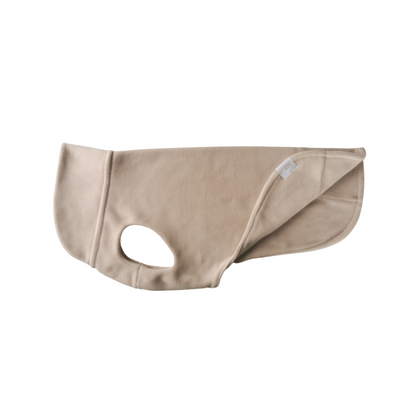 Hundepullover CosyShirt stay warm Fleece oatmeal