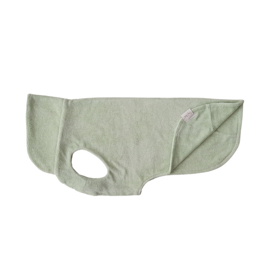 Hundebademantel CosyShirt dry mint