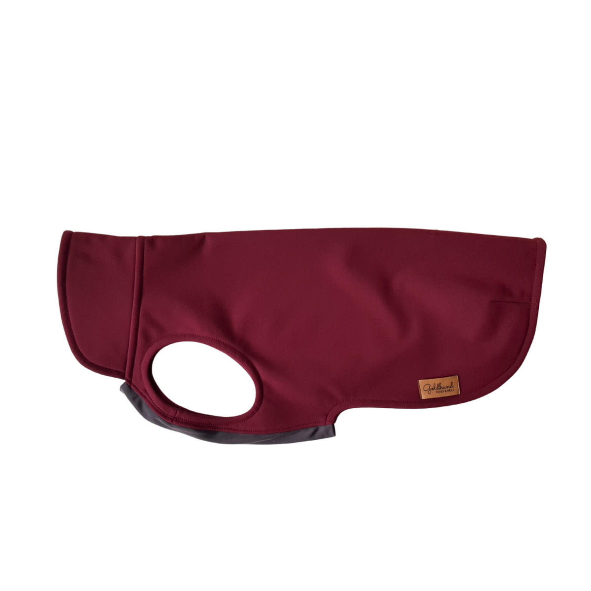 leichter Hundemantel CosyShell light dunkelrot